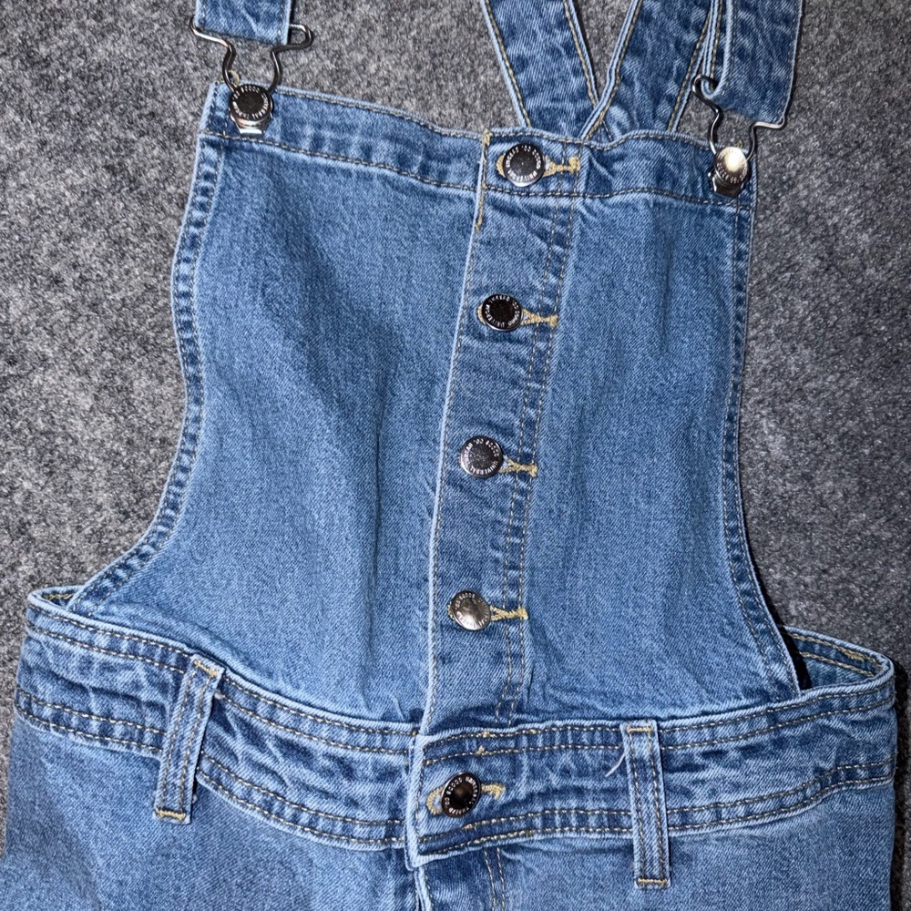 Universal Thread Light Blue Women's Denim Overalls - Picture 2 of 4